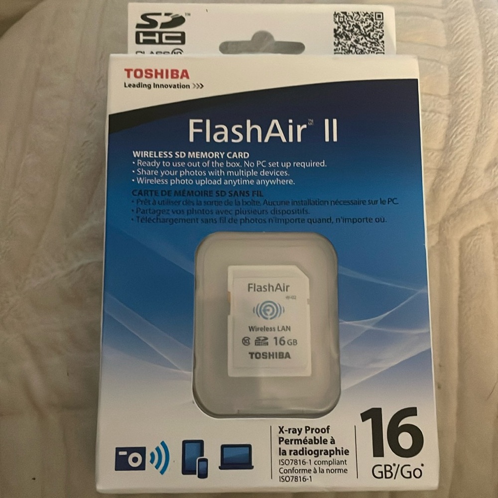 Wireless SD memory card